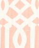 Schumacher Fabric IMPERIAL TRELLIS II BLUSH