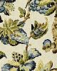 Schumacher Fabric KELMSCOTT MANOR PRINT INDIGO