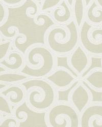 Rosegate Embroidered Print Flax by  Schumacher Fabric 
