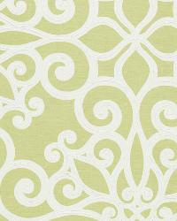 Rosegate Embroidered Print Chartreuse by  Schumacher Fabric 