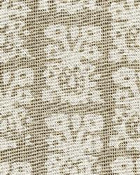 Jakarta Linen Print Greige by  Schumacher Fabric 