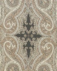 Pasha Paisley Stone by  Schumacher Fabric 