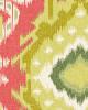 Schumacher Fabric KIRIBATI IKAT PRINT CORAL