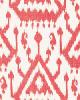 Schumacher Fabric VIENTIANE IKAT PRINT CORAL