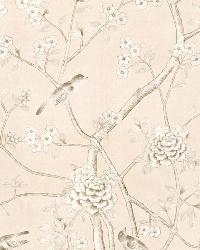 Chinois Palais Blush Conch by  Schumacher Fabric 