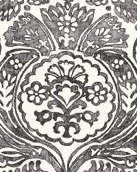 Tremezzo Damask Graphite by  Schumacher Fabric 