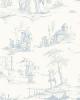 Schumacher Fabric SIENA TOILE DELFT
