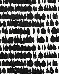 Queen Of Spain Black by  Schumacher Fabric 