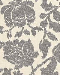 Tranquil Vine Charcoal by  Schumacher Fabric 