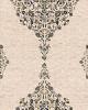 Schumacher Fabric MEHNDI LINEN PRINT SMOKE