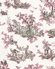 Schumacher Fabric CONTINENTI GREY/FUCHSIA