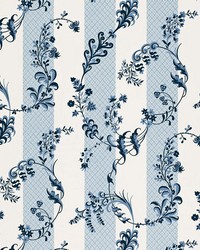 Bagatelle Bleu Marine by  Schumacher Fabric 