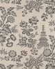 Schumacher Fabric SONG GARDEN GREIGE