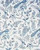 Schumacher Fabric CAMPAGNE BLEU & GRIS