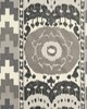 Schumacher Fabric SAMARKAND IKAT II CHARCOAL