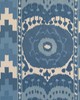 Schumacher Fabric SAMARKAND IKAT II PORCELAIN