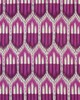 Schumacher Fabric BUKHARA IKAT FUCHSIA