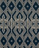 Schumacher Fabric ASAKA IKAT INDIGO