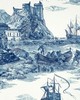 Schumacher Fabric MARINE TOILE INDIGO