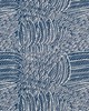 Schumacher Fabric FEATHERFEST NAVY