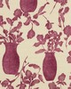 Schumacher Fabric HUGO FLORAL FUCHSIA