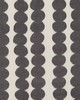 Schumacher Fabric FULL CIRCLE FADED BLACK
