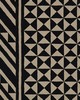 Schumacher Fabric NUBA BLACK ON NATURAL
