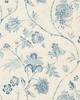 Schumacher Fabric CHINOISERIE VINE CHINA BLUE