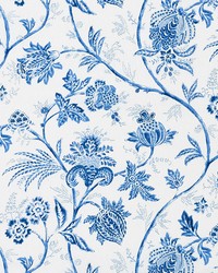 Chinoiserie Vine Cobalt by  Schumacher Fabric 