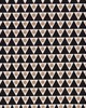 Schumacher Fabric PENNANT II SAND & BLACK
