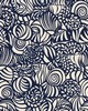 Schumacher Fabric SEASHELLS NAVY