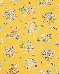 Magical Menagerie Yellow by  Schumacher Fabric 