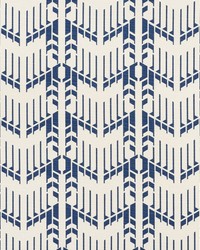 Price House Print Blue by  Schumacher Fabric 