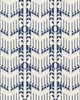 Schumacher Fabric PRICE HOUSE PRINT BLUE