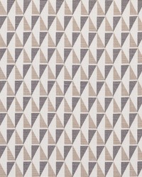 Design 107 Grey & Sand by  Schumacher Fabric 