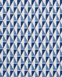 Design 107 Blue by  Schumacher Fabric 