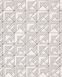St. Marks Print Black by  Schumacher Fabric 
