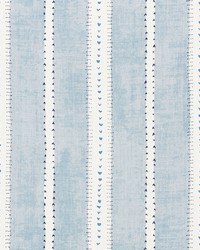 Amour Blue by  Schumacher Fabric 