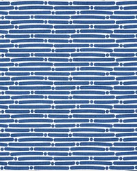 Dot Dash Navy by  Schumacher Fabric 