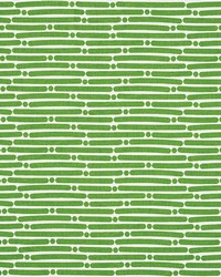 Dot Dash Green by  Schumacher Fabric 