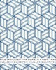 Schumacher Fabric TUMBLING BLOCKS CONTRACT BLUE