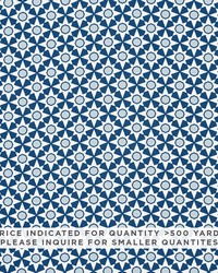 Serendipity Contract Blue by  Schumacher Fabric 