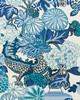 Schumacher Fabric CHIANG MAI INDOOR/OUTDOOR CHINA BLUE
