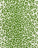 Schumacher Fabric ICONIC LEOPARD INDOOR OUTDOOR GREEN