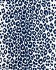 Schumacher Fabric ICONIC LEOPARD INDOOR OUTDOOR NAVY
