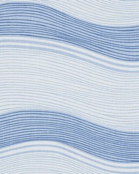 La Marea Blue by  Schumacher Fabric 