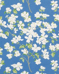 Blooming Branch Blue by  Schumacher Fabric 