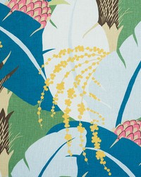 Ananas Peacock by  Schumacher Fabric 