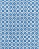 Schumacher Fabric PALISADES FLORET INDIGO