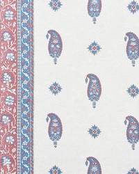 Ojai Paisley Red by  Schumacher Fabric 
